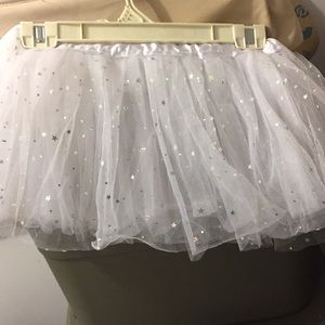 A tutu skirt